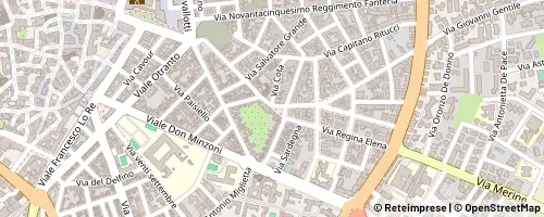 Mappa Lecce