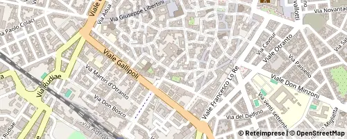 Mappa Lecce