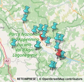 Mappa Via Antonio Gramsci, 85050 Marsicovetere PZ, Italia (7.344)