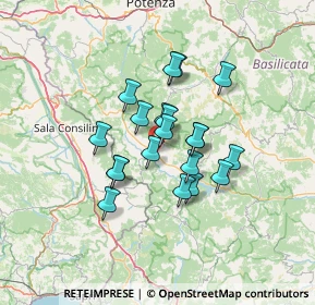 Mappa Via Antonio Gramsci, 85050 Marsicovetere PZ, Italia (10.639)