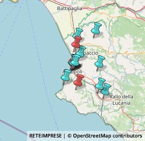 Mappa Via Lombardia, 84043 Agropoli SA, Italia (7.87571)