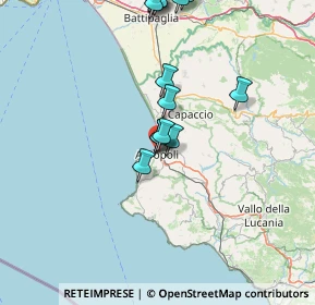 Mappa Via Lombardia, 84043 Agropoli SA, Italia (16.96467)