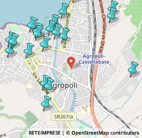 Mappa Via Lombardia, 84043 Agropoli SA, Italia (0.7295)