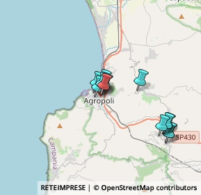 Mappa Via Lombardia, 84043 Agropoli SA, Italia (3.09)