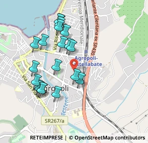 Mappa Via Angrisani, 84043 Agropoli SA, Italia (0.4985)