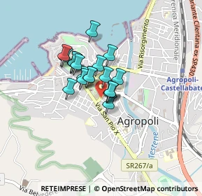 Mappa Via Cristoforo Colombo, 84043 Agropoli SA, Italia (0.281)