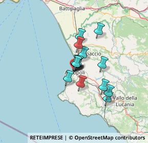 Mappa Via Cristoforo Colombo, 84043 Agropoli SA, Italia (8.81667)