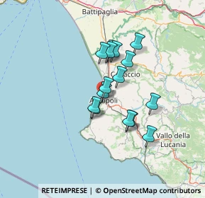 Mappa Via Cristoforo Colombo, 83043 Agropoli SA, Italia (10.872)