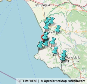 Mappa Via Cristoforo Colombo, 84043 Agropoli SA, Italia (9.93)