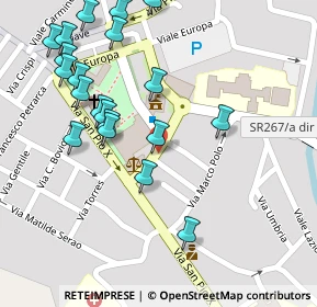 Mappa Via Cristoforo Colombo, 84043 Agropoli SA, Italia (0.1535)