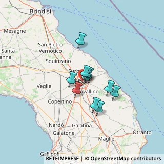 Mappa Via Russi Carlo, 73100 Lecce LE, Italia (8.73364)