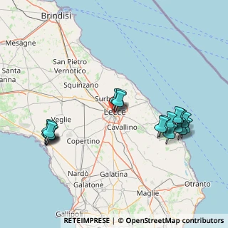 Mappa Via Russi Carlo, 73100 Lecce LE, Italia (18.5835)