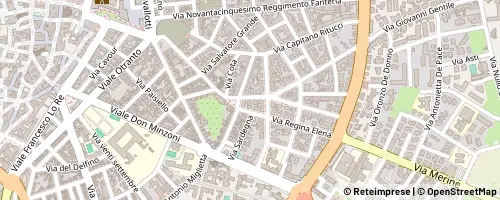 Mappa Lecce
