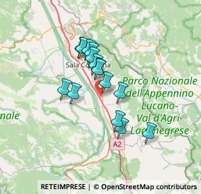 Mappa Contrada Capodilupo, 84034 Padula SA, Italia (5.496)