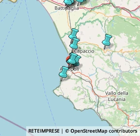 Mappa Via Angrisani, 84043 Agropoli SA, Italia (16.96867)