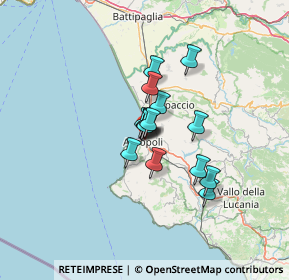 Mappa Via Angrisani, 84043 Agropoli SA, Italia (8.752)