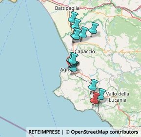 Mappa Via Angrisani, 84043 Agropoli SA, Italia (11.85923)