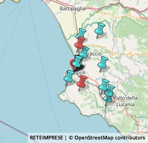 Mappa Via Bovio, 84043 Agropoli SA, Italia (8.87867)