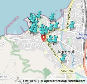 Mappa Via Bovio, 84043 Agropoli SA, Italia (0.3925)