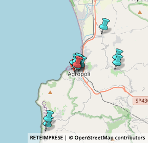 Mappa Via Bovio, 84043 Agropoli SA, Italia (3.2975)