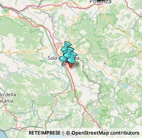 Mappa Contrada Tre Cantoni, 84034 Padula SA, Italia (23.82214)