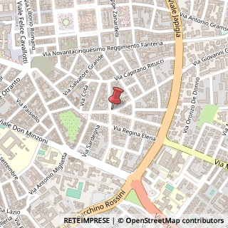 Mappa Via Leonardo Da Vinci, 26, 73100 Lecce, Lecce (Puglia)