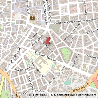 Mappa Via Paisiello, 14, 73100 Lecce, Lecce (Puglia)
