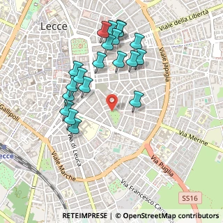 Mappa Via Ferrante Caracciolo, 73100 Lecce LE, Italia (0.5225)