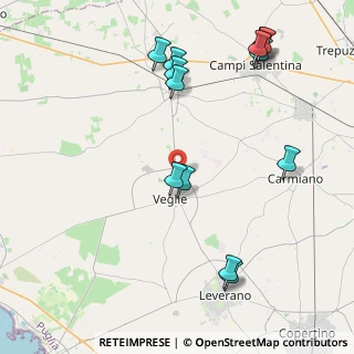 Mappa Via Caduti sul Lavoro, 73010 Veglie LE, Italia (5.30615)