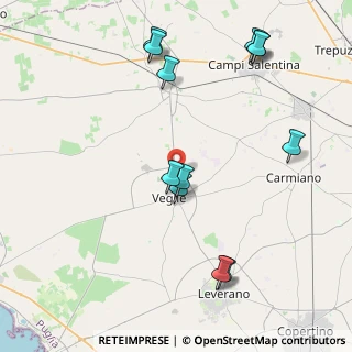 Mappa Via Caduti sul Lavoro, 73010 Veglie LE, Italia (5.0775)