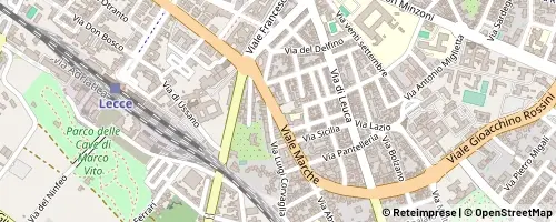 Mappa Lecce