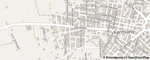 Mappa Carmiano