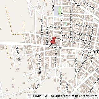 Mappa Via Veglie, 144, 73041 Carmiano, Lecce (Puglia)