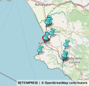 Mappa Via Lazio, 84043 Agropoli SA, Italia (11.03538)