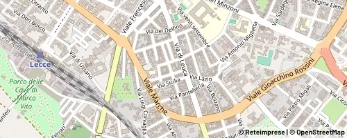 Mappa Lecce
