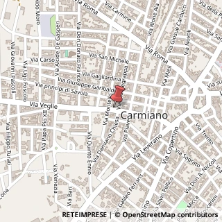 Mappa Via Veglie, 84, 73041 Carmiano, Lecce (Puglia)