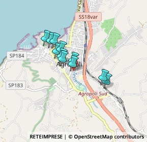 Mappa Via Frasso Telesino, 84043 Agropoli SA, Italia (0.64727)