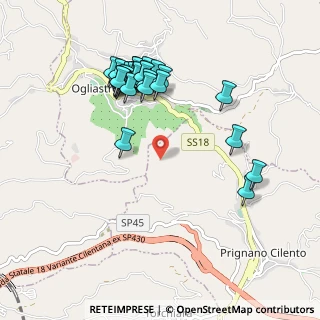 Mappa Unnamed Road, 84061 Ogliastro Cilento SA, Italia (1.05714)