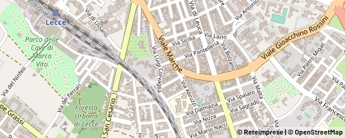 Mappa Lecce