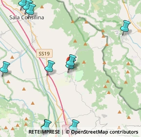 Mappa Via Mazzini, 84034 Padula SA, Italia (6.33545)