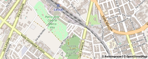 Mappa Lecce