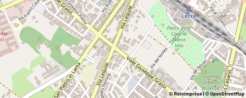Mappa Lecce