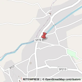 Mappa Via Ponte Chianche, 13a, 84038 Sassano, Salerno (Campania)