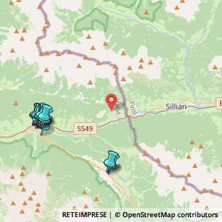 Mappa Via S. Silvestro, 39038 San Candido BZ, Italia (5.547)