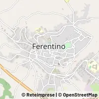 Map Ferentino