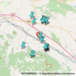 Mappa Via della stazione Anagni, 03012 Anagni FR, Italia (3.5875)