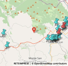 Mappa Via Sant'Angelo, 03025 Monte San Giovanni Campano FR, Italia (5.9955)