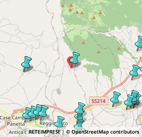 Mappa Via Sant'Angelo, 03025 Monte San Giovanni Campano FR, Italia (3.538)