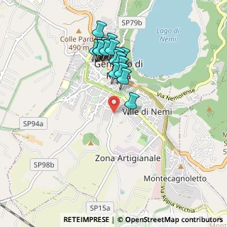 Mappa Via della Selva, 00045 Genzano di Roma RM, Italia (0.91)