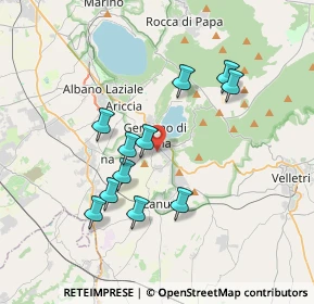Mappa 00045 Genzano di Roma RM, Italia (3.52636)